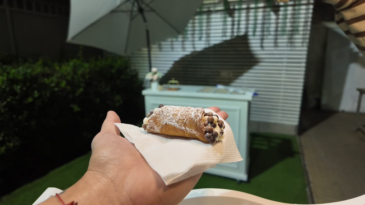 Bandeja de cannolis